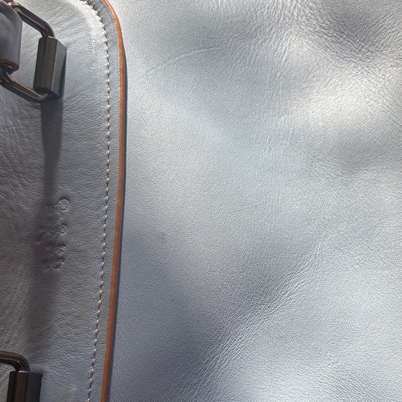 Coach Blue Leather Handbag - Picture 9 of 11